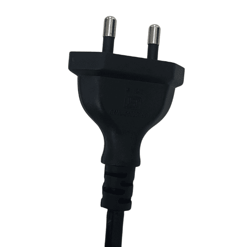 Indian Plug — Two Pin Straight Plug 6A, 250V AC