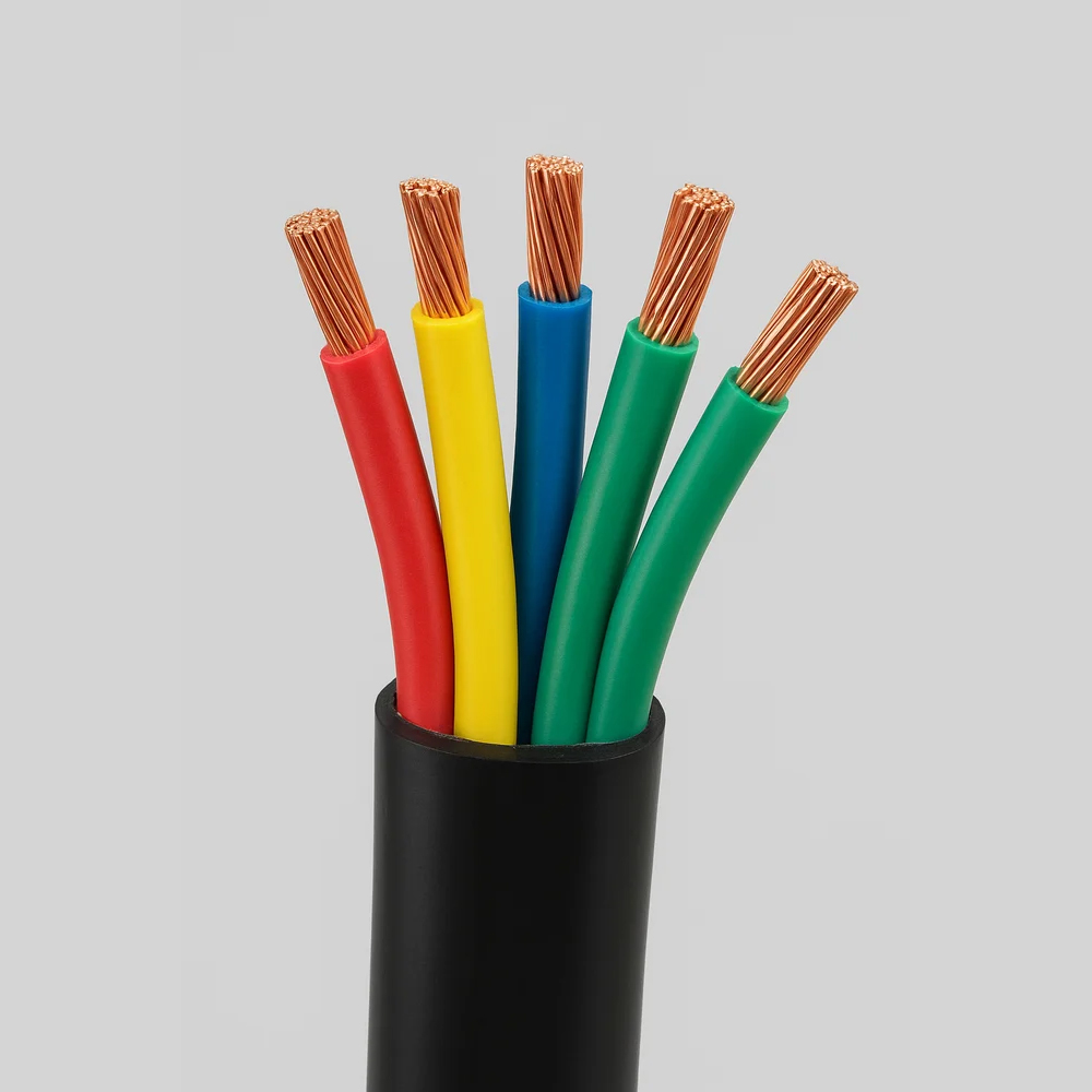 Elevator 0.5 Core Wire Bundle — Wire Size 0.5 sqmm | Roll Length 90 m | 220 V