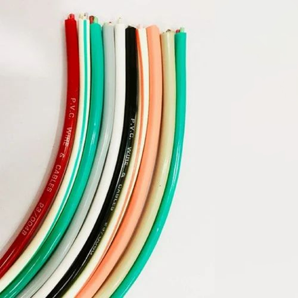PVC Insulated 3 Core Electrical Wires — Wire Size 0.5 sqmm | Roll Length 45m
